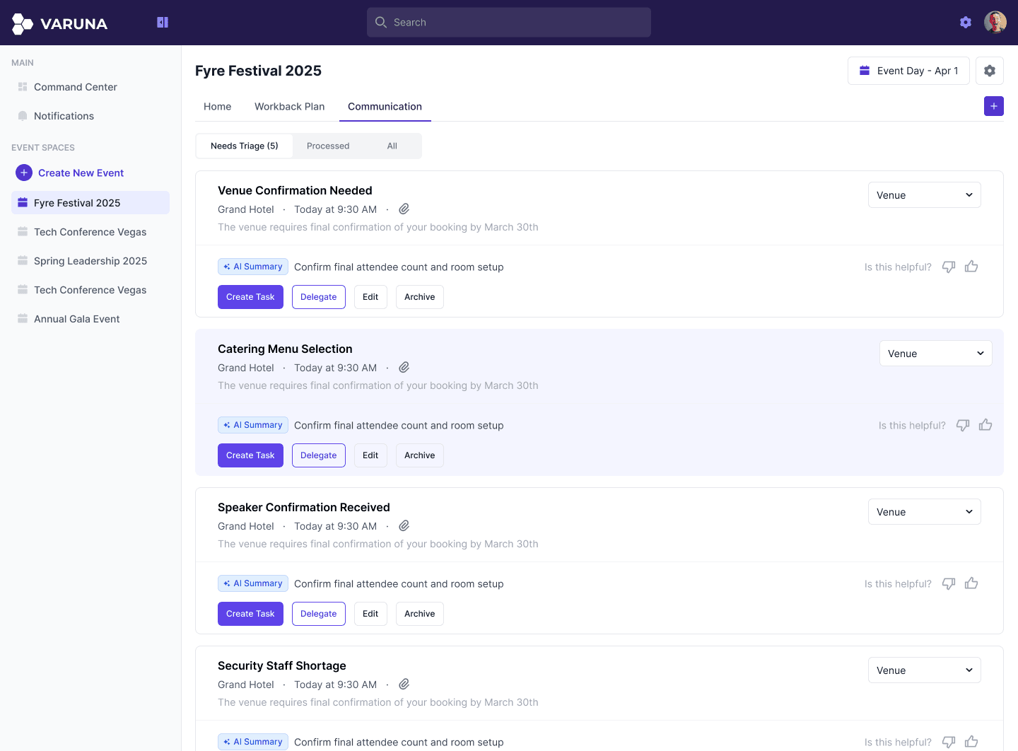 CRM & Event Operations Platform